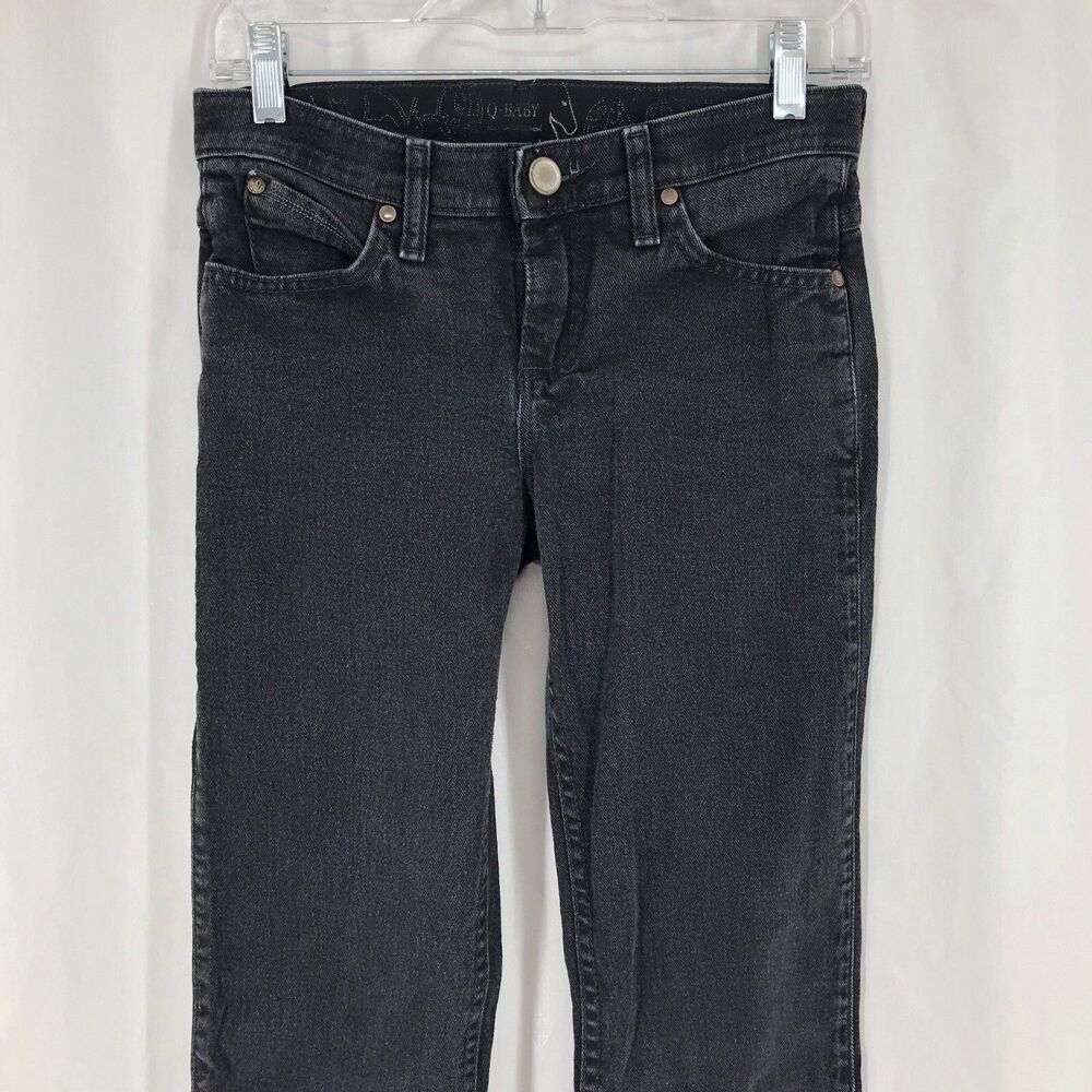 Wrangler QBaby Faded Black Ultimate Riding Jeans 1/2x32 WRQ20BL (28x30.5 actual)